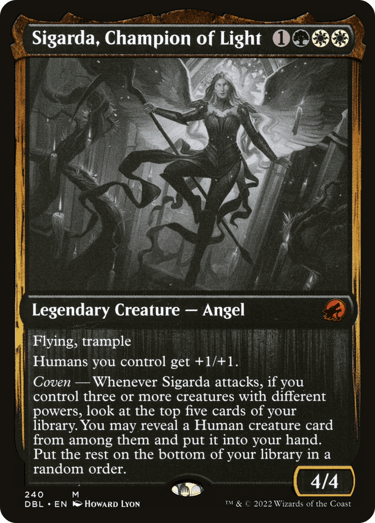 Sigarda, Champion of Light [Innistrad: Double Feature] Foil