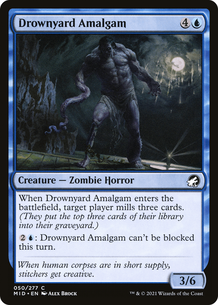 Drownyard Amalgam [Innistrad: Midnight Hunt] Foil