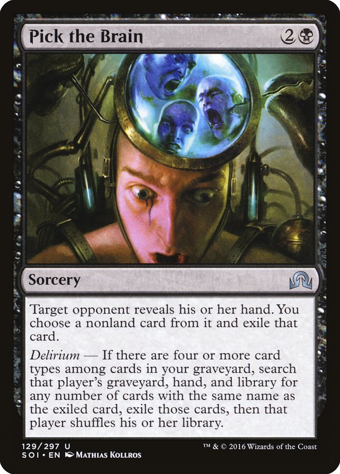 Pick the Brain 129/297 (Shadows over Innistrad) 