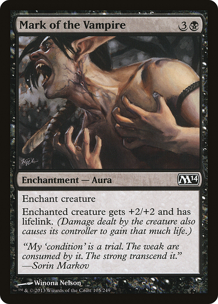Mark of the Vampire [Magic 2014] Foil