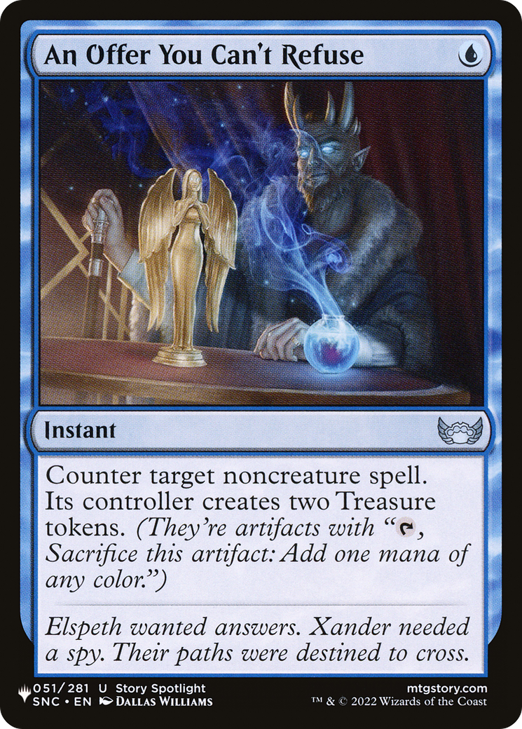 An Offer You Can't Refuse |  (SNC-51) [The List]