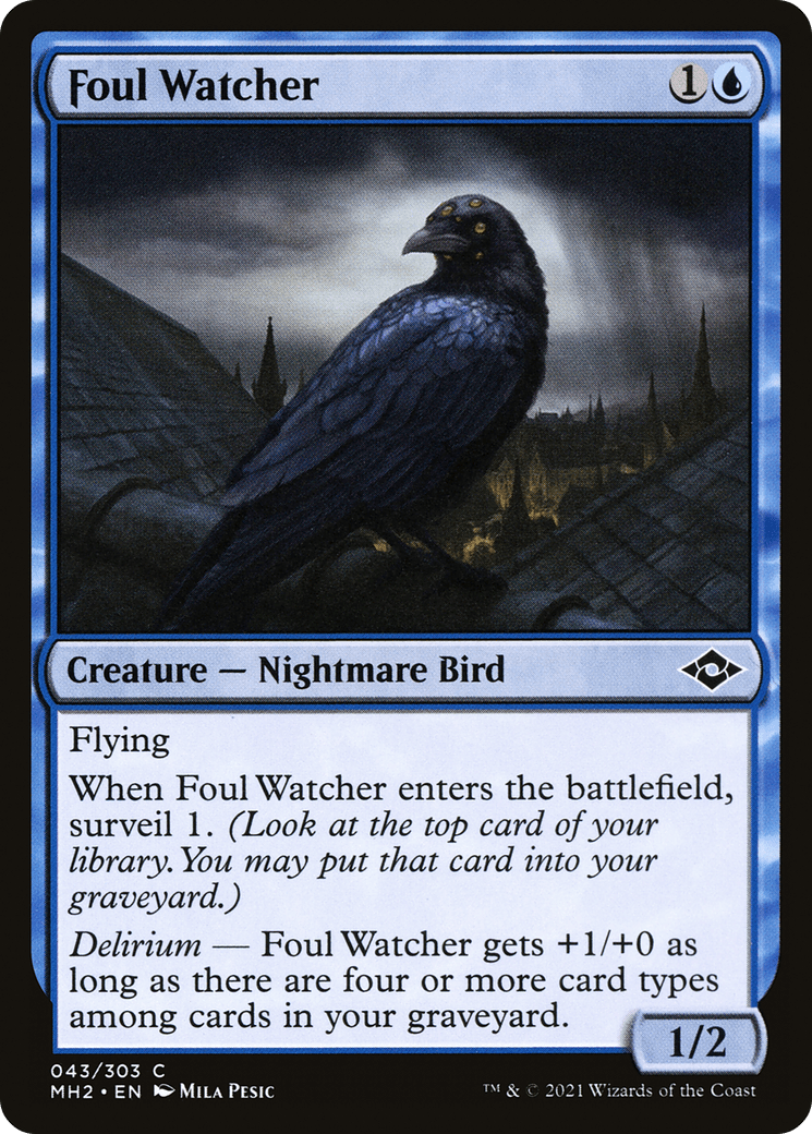 Foul Watcher [Modern Horizons 2] Foil