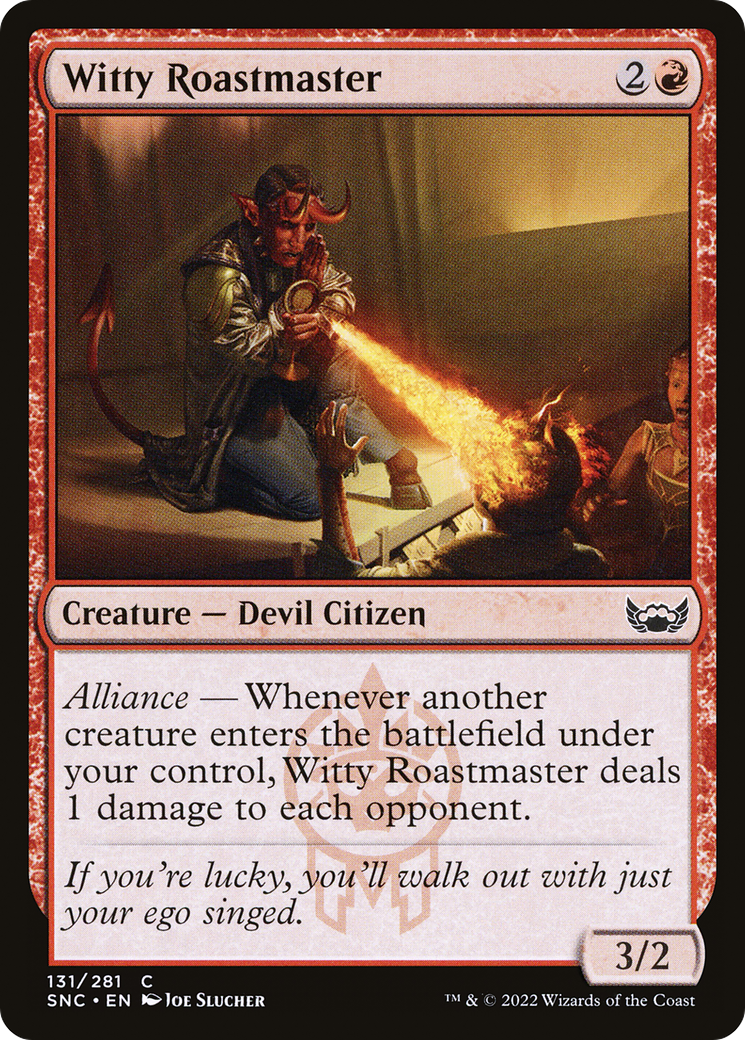 Witty Roastmaster [Streets of New Capenna] Foil