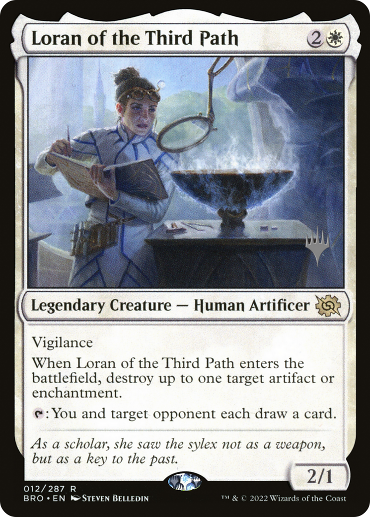 Loran of the Third Path (Promo Pack) [The Brothers' War Promos] Foil