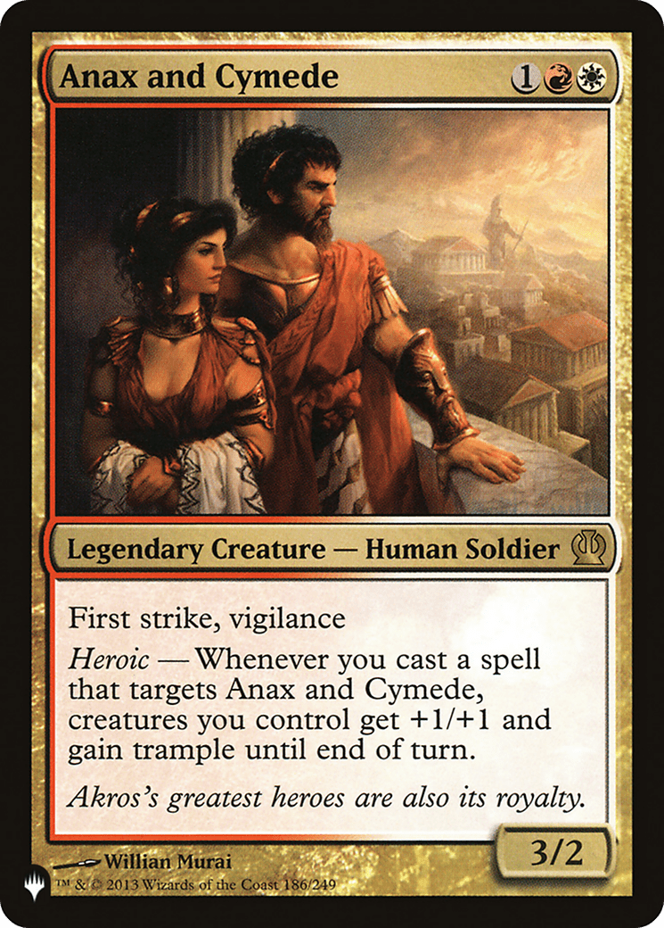 Anax and Cymede |  (THS-186) [The List]