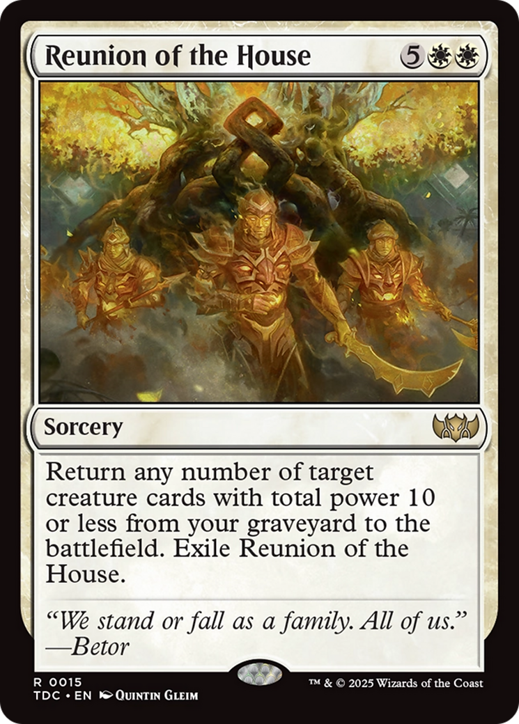 Reunion of the House (015) [Commander: Tarkir: Dragonstorm]