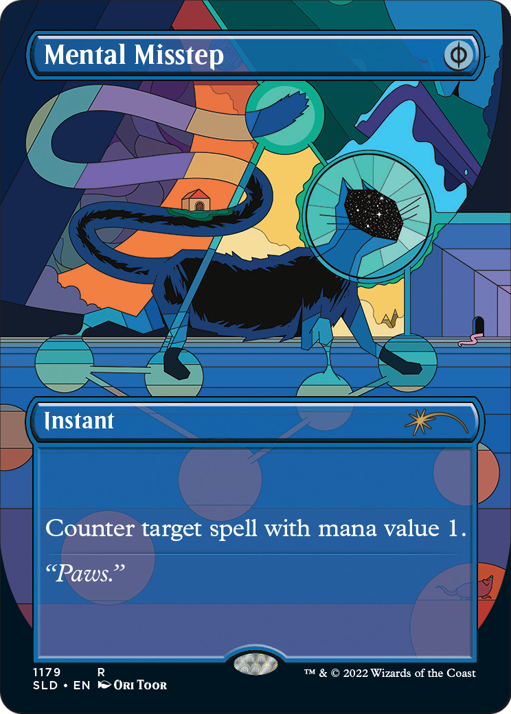 Mental Misstep (Borderless) [Secret Lair Drop Series] Foil