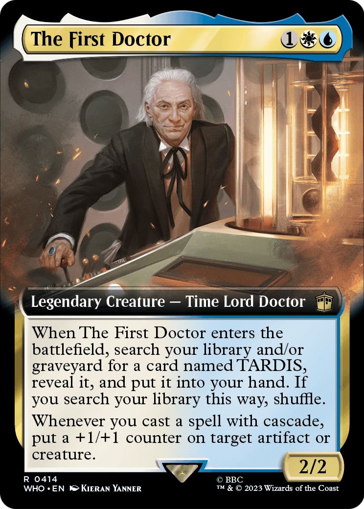 The First Doctor (Extended Art) [Doctor Who] Foil