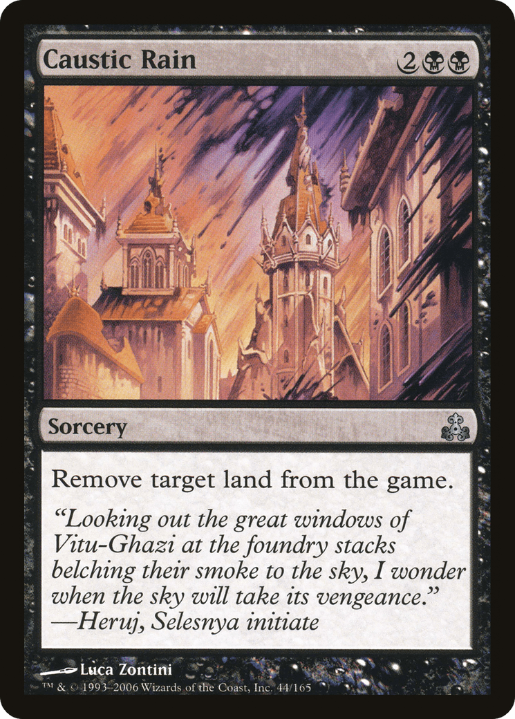 Caustic Rain [Guildpact] Foil