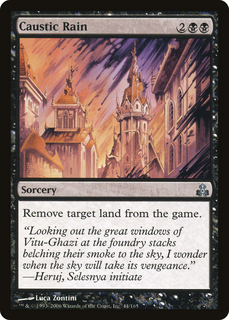 Caustic Rain [Guildpact] Foil