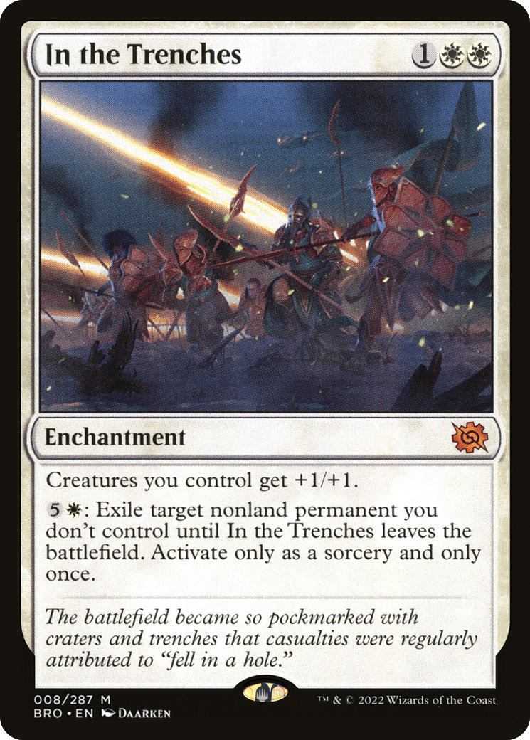 In the Trenches [The Brothers' War] Foil