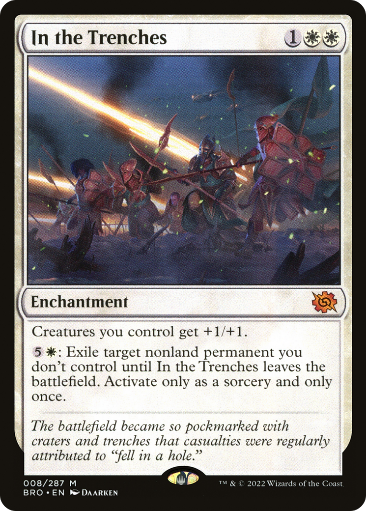 In the Trenches [The Brothers' War] Foil