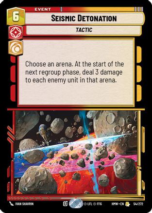 Seismic Detonation |  (54/272)  [Homeworlds]