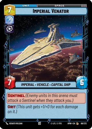 Imperial Venator |  (69/272)  [Homeworlds]