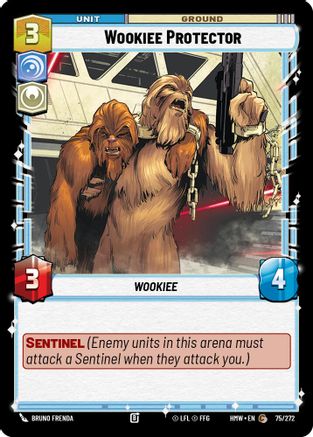 Wookiee Protector |  (75/272)  [Homeworlds]