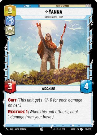 Yanna - Sanctuary Elder |  (76/272)  [Homeworlds]