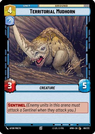 Territorial Mudhorn |  (89/272)  [Homeworlds]