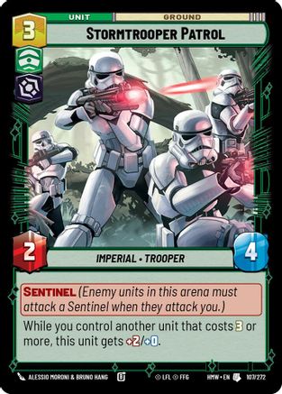 Stormtrooper Patrol |  (107/272)  [Homeworlds]