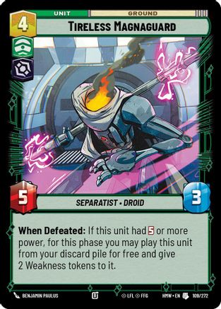 Tireless Magnaguard |  (109/272)  [Homeworlds]