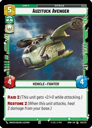 Auzituck Avenger |  (120/272)  [Homeworlds]