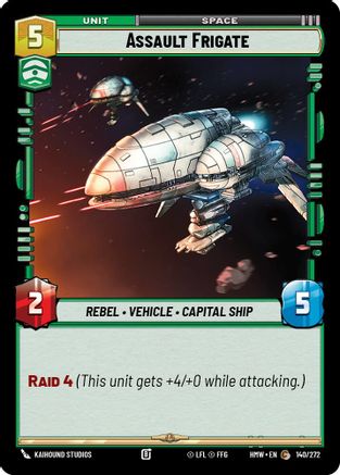 Assault Frigate |  (140/272)  [Homeworlds]