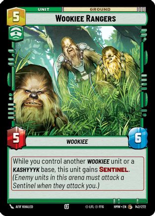 Wookiee Rangers |  (142/272)  [Homeworlds]
