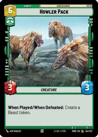 Howler Pack |  (144/272)  [Homeworlds]
