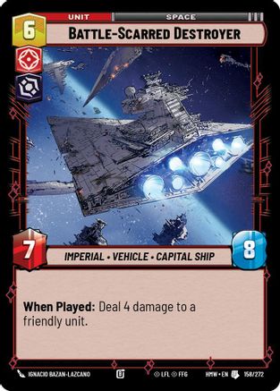 Battle-Scarred Destroyer |  (158/272)  [Homeworlds]