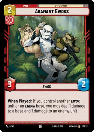 Adamant Ewoks |  (177/272)  [Homeworlds]