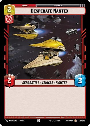 Desperate Nantex |  (178/272)  [Homeworlds]