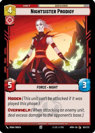 Nightsister Prodigy |  (183/272)  [Homeworlds]