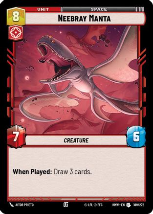 Neebray Manta |  (189/272)  [Homeworlds]
