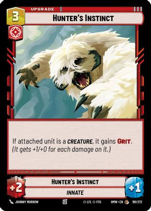 Hunter's Instinct |  (191/272)  [Homeworlds]