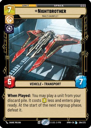 Nightbrother - Maul's Gauntlet |  (204/272)  [Homeworlds]