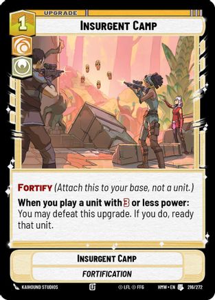 Insurgent Camp |  (216/272)  [Homeworlds]