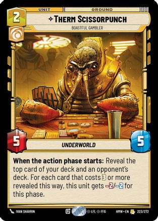 Therm Scissorpunch - Boastful Gambler |  (223/272)  [Homeworlds]