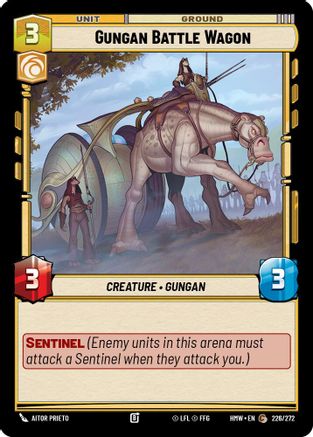 Gungan Battle Wagon |  (226/272)  [Homeworlds]