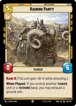 Raiding Party |  (230/272)  [Homeworlds]