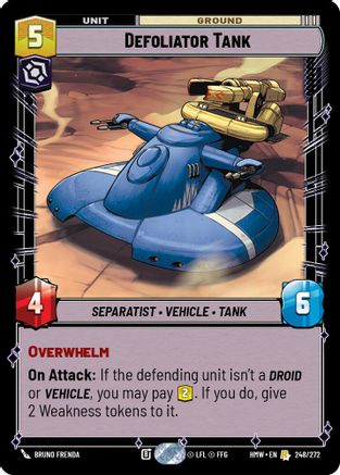 Defoliator Tank |  (248/272)  [Homeworlds]