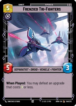 Frenzied Tri-Fighters |  (249/272)  [Homeworlds]