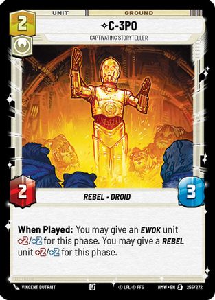 C-3PO - Captivating Storyteller |  (255/272)  [Homeworlds]