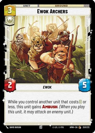 Ewok Archers |  (257/272)  [Homeworlds]
