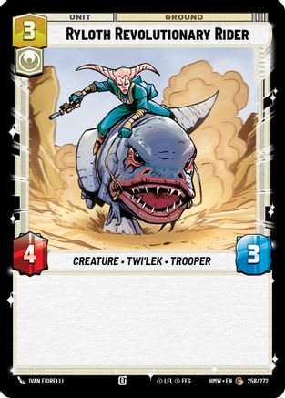 Ryloth Revolutionary Rider |  (258/272)  [Homeworlds]