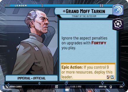 Grand Moff Tarkin - Tyrant of the Outer Rim (Hyperspace) |  (276)  [Homeworlds]