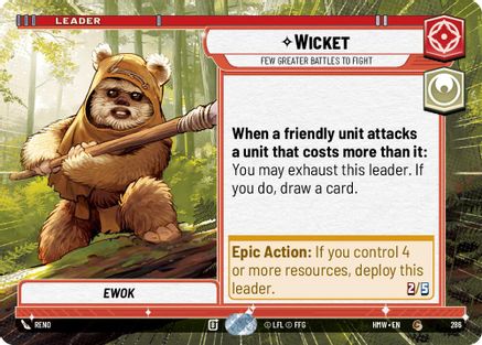 Wicket - Few Greater Battles to Fight (Hyperspace) |  (286)  [Homeworlds]