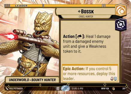 Bossk - Cruel Hunter (Hyperspace) |  (287)  [Homeworlds]