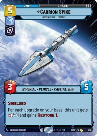 Carrion Spike - Harbinger of Tyranny (Hyperspace) |  (338)  [Homeworlds]