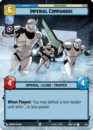Imperial Commandos (Hyperspace) |  (340)  [Homeworlds]