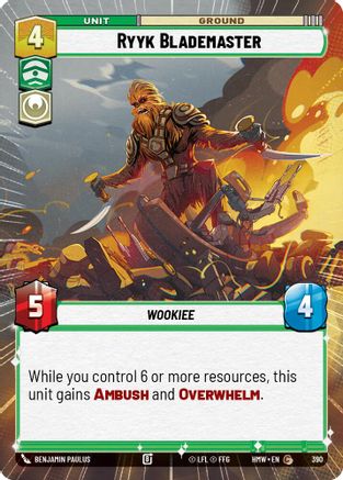 Ryyk Blademaster (Hyperspace) |  (390)  [Homeworlds]