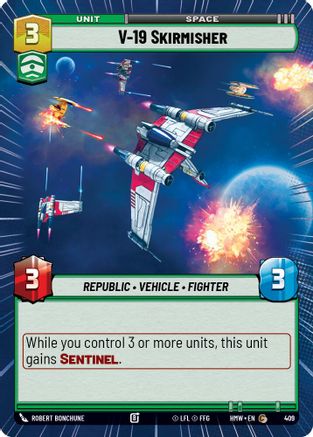 V-19 Skirmisher (Hyperspace) |  (409)  [Homeworlds]